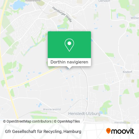 Gfr Gesellschaft für Recycling Karte