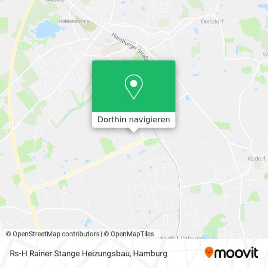 Rs-H Rainer Stange Heizungsbau Karte