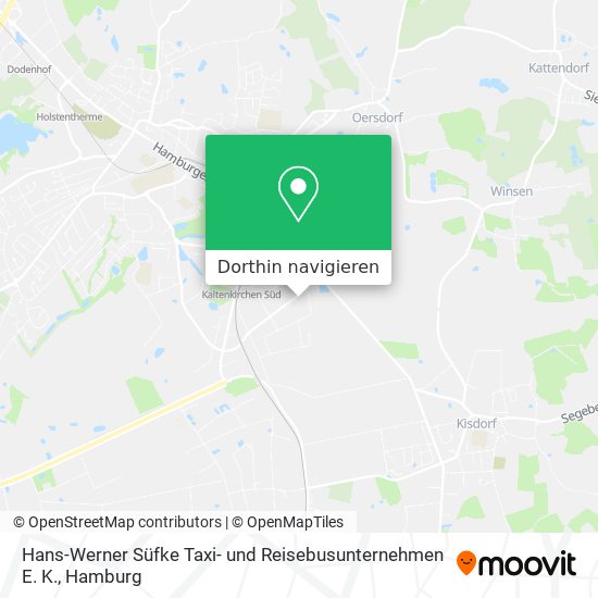 Hans-Werner Süfke Taxi- und Reisebusunternehmen E. K. Karte