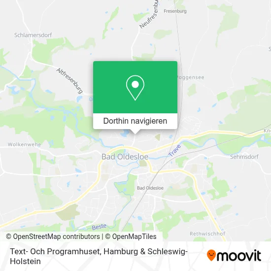Text- Och Programhuset Karte