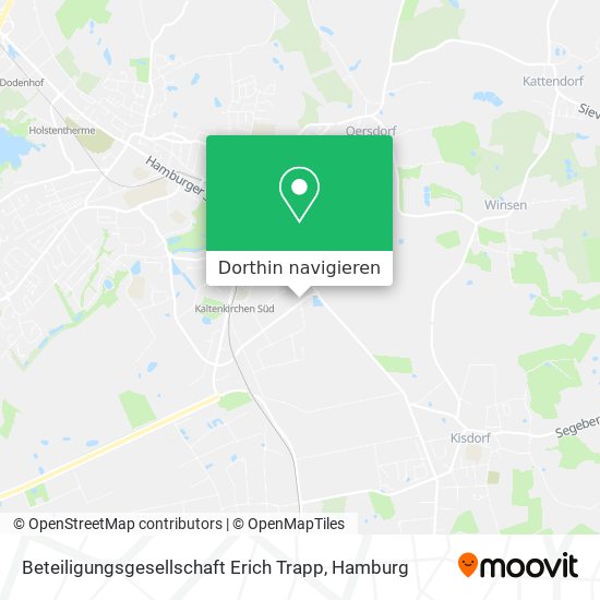 Beteiligungsgesellschaft Erich Trapp Karte