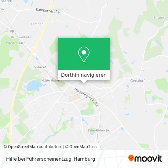 Hilfe bei Führerscheinentzug Karte