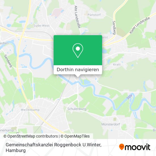 Gemeinschaftskanzlei Roggenbock U.Winter Karte