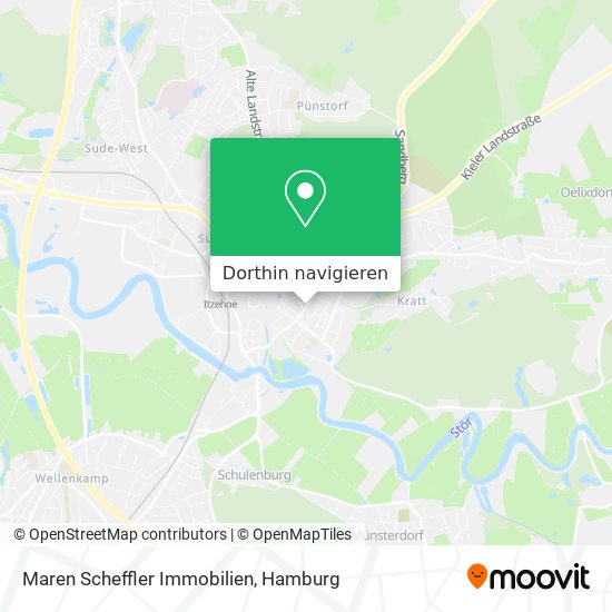 Maren Scheffler Immobilien Karte