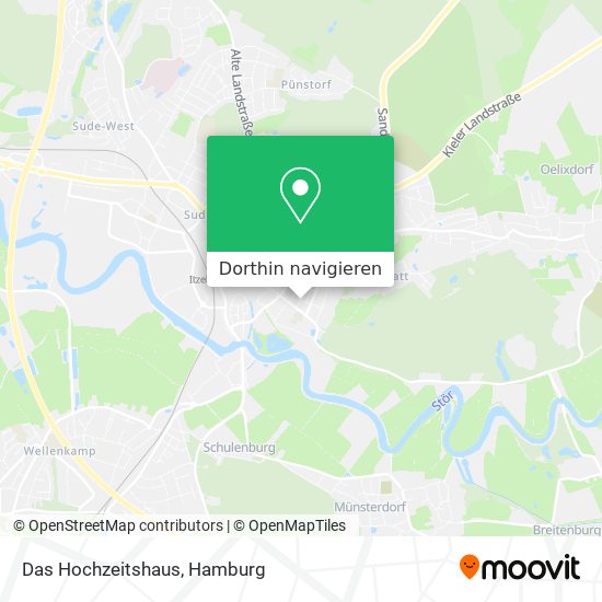 Das Hochzeitshaus Karte