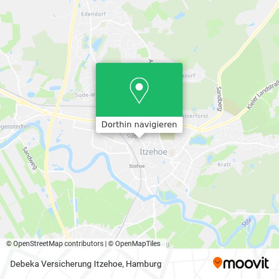 Debeka Versicherung Itzehoe Karte