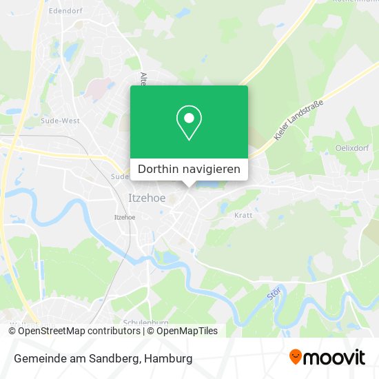 Gemeinde am Sandberg Karte