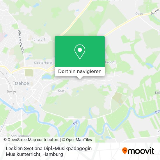 Leskien Svetlana Dipl.-Musikpädagogin Musikunterricht Karte