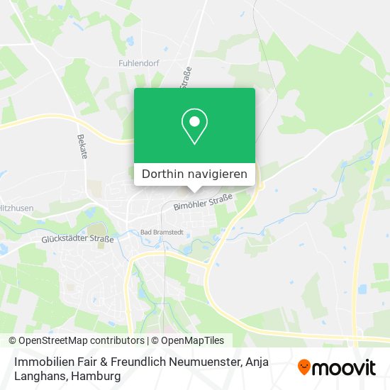 Immobilien Fair & Freundlich Neumuenster, Anja Langhans Karte