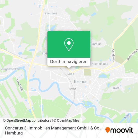 Concarus 3. Immobilien Management GmbH & Co. Karte