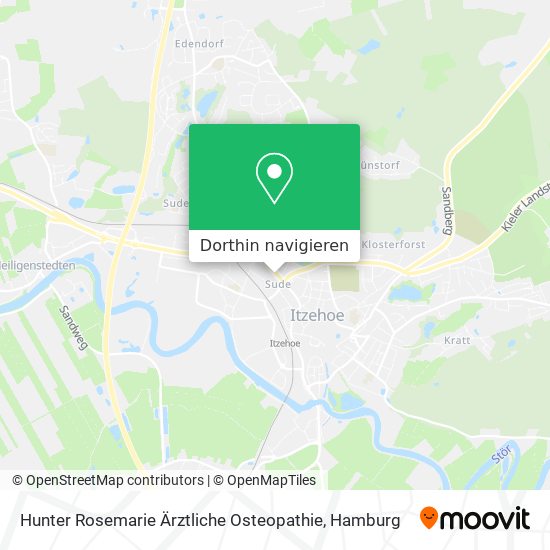 Hunter Rosemarie Ärztliche Osteopathie Karte