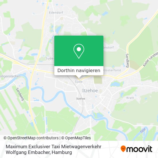 Maximum Exclusiver Taxi Mietwagenverkehr Wolfgang Embacher Karte
