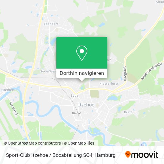 Sport-Club Itzehoe / Boxabteilung SC-I Karte