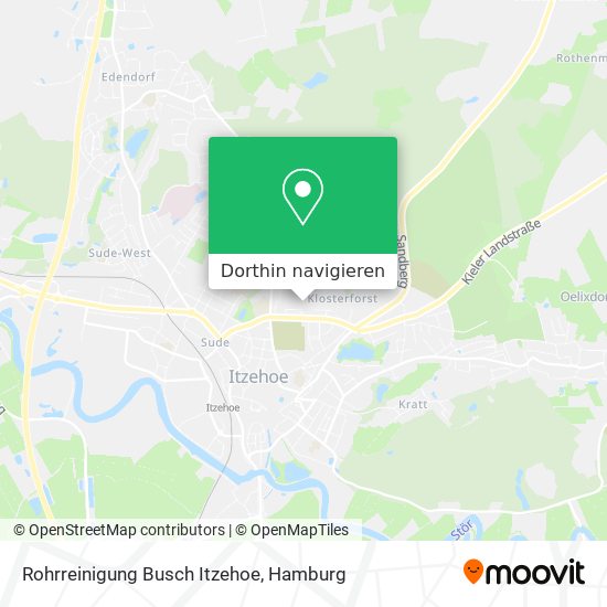 Rohrreinigung Busch Itzehoe Karte