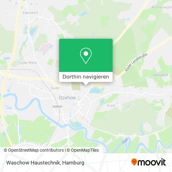 Waschow Haustechnik Karte