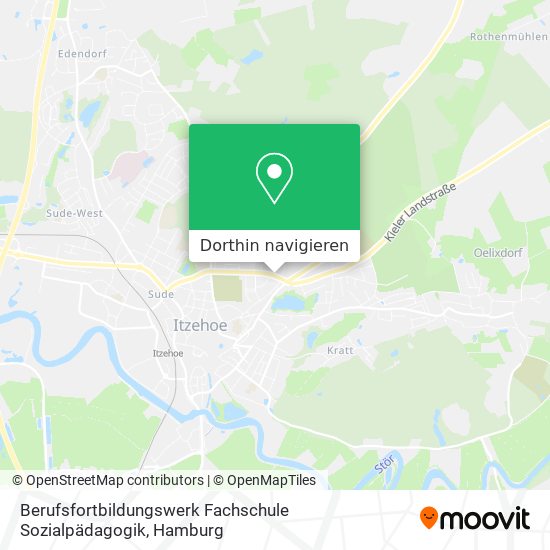 Berufsfortbildungswerk Fachschule Sozialpädagogik Karte