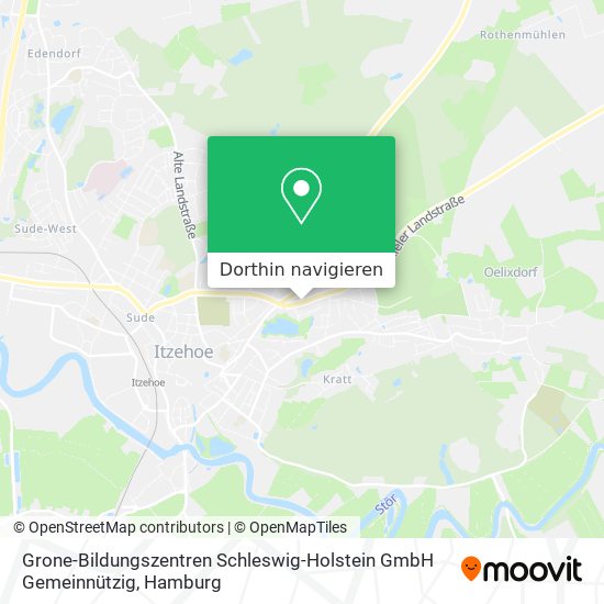 Grone-Bildungszentren Schleswig-Holstein GmbH Gemeinnützig Karte