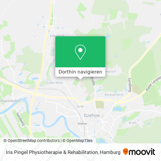 Iris Pingel Physiotherapie & Rehabilitation Karte
