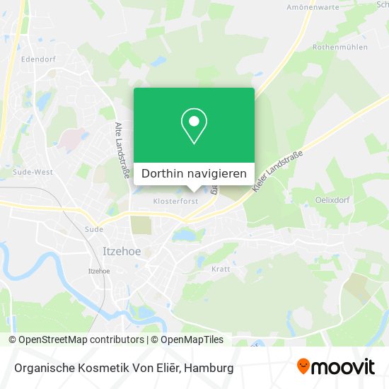 Organische Kosmetik Von Eliēr Karte