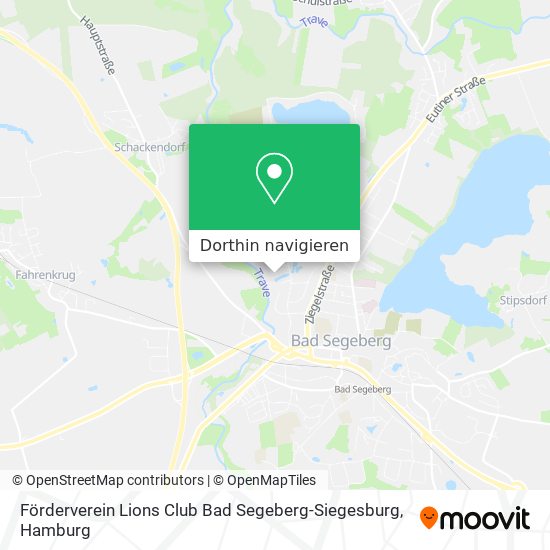 Förderverein Lions Club Bad Segeberg-Siegesburg Karte