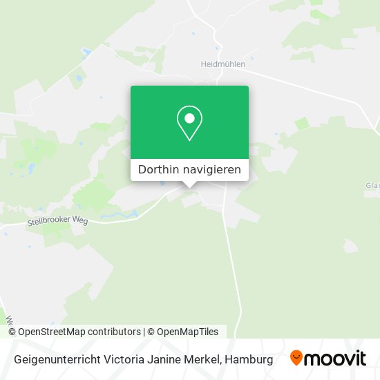 Geigenunterricht Victoria Janine Merkel Karte