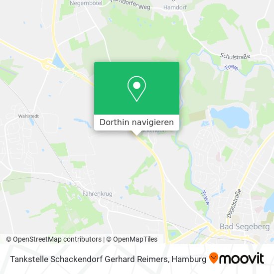 Tankstelle Schackendorf Gerhard Reimers Karte