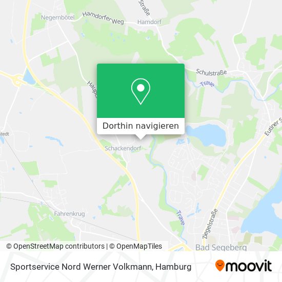 Sportservice Nord Werner Volkmann Karte