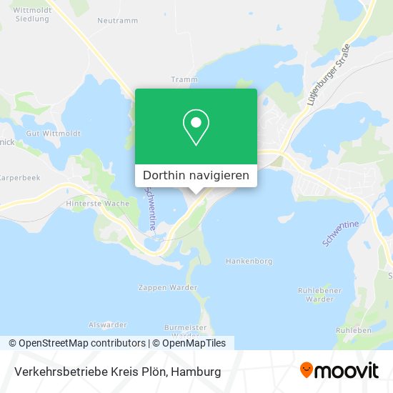 Verkehrsbetriebe Kreis Plön Karte