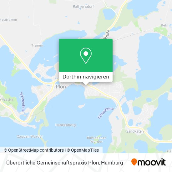 Überörtliche Gemeinschaftspraxis Plön Karte