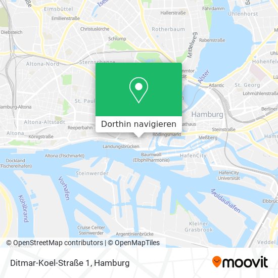 Ditmar-Koel-Straße 1 Karte