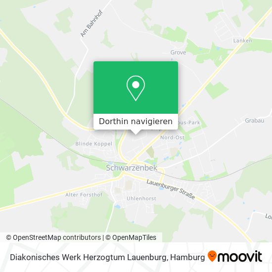 Diakonisches Werk Herzogtum Lauenburg Karte