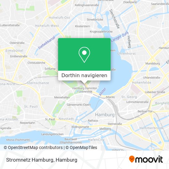 Stromnetz Hamburg Karte