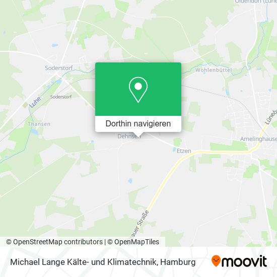 Michael Lange Kälte- und Klimatechnik Karte
