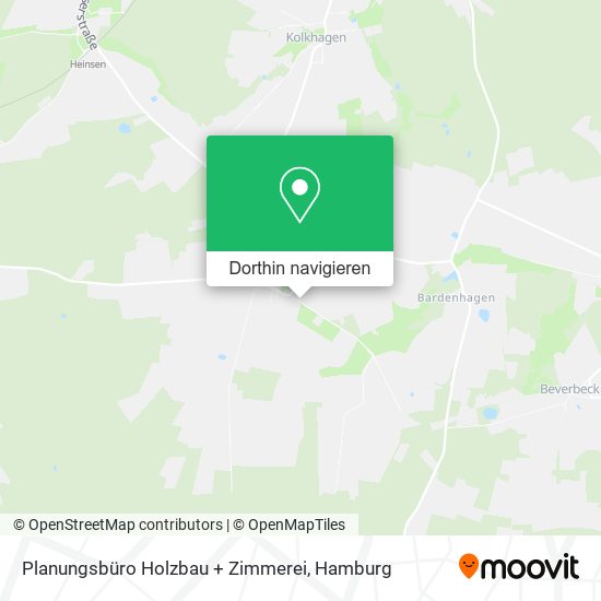 Planungsbüro Holzbau + Zimmerei Karte