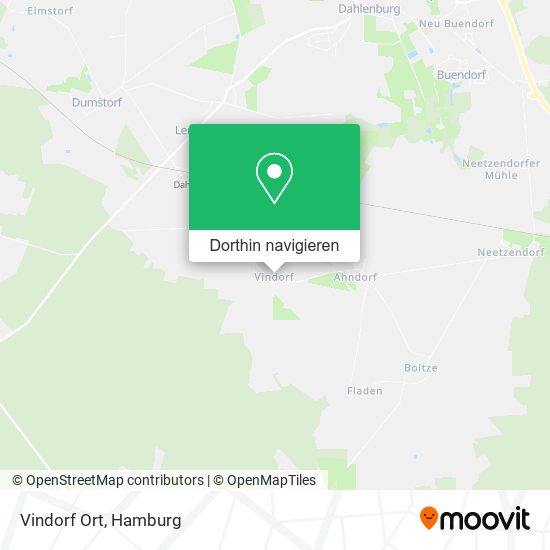 Vindorf Ort Karte