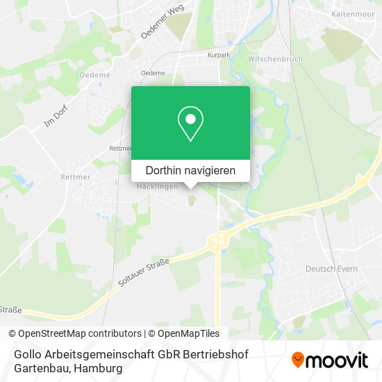 Gollo Arbeitsgemeinschaft GbR Bertriebshof Gartenbau Karte