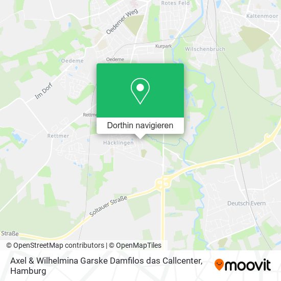 Axel & Wilhelmina Garske Damfilos das Callcenter Karte