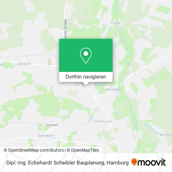 Dipl.-Ing. Eckehardt Scheibler Bauplanung Karte