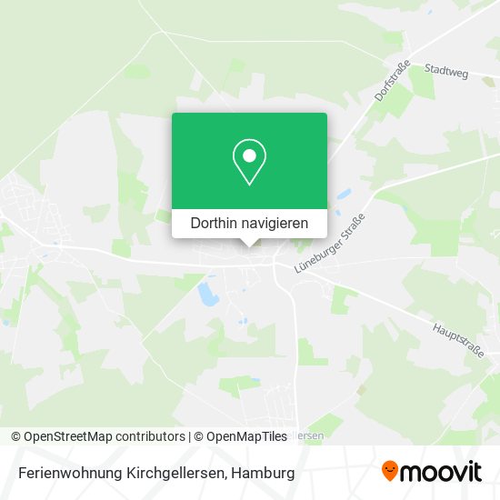 Ferienwohnung Kirchgellersen Karte