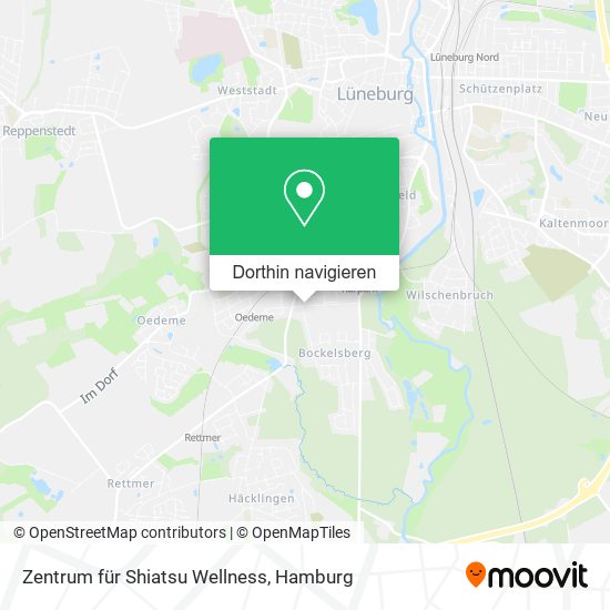 Zentrum für Shiatsu Wellness Karte