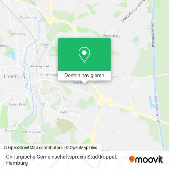 Chirurgische Gemeinschaftspraxis Stadtkoppel Karte
