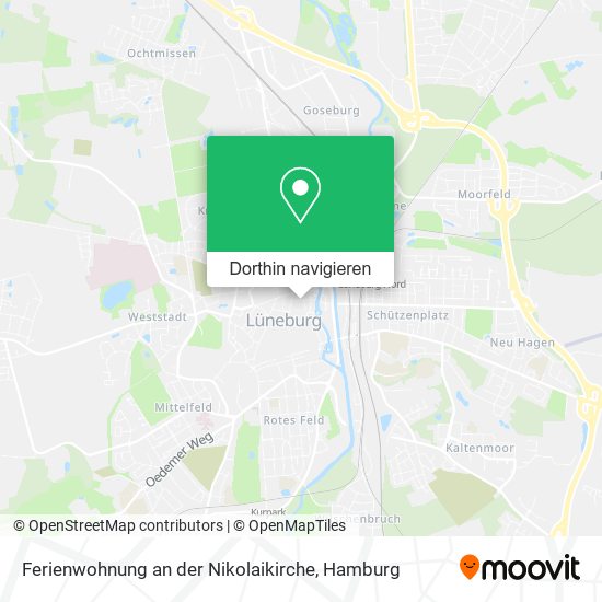 Ferienwohnung an der Nikolaikirche Karte