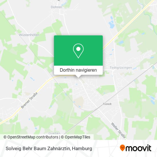 Solveig Behr Baum Zahnärztin Karte