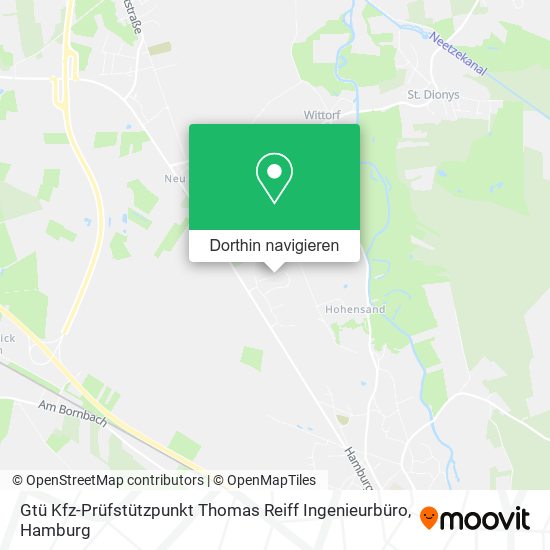 Gtü Kfz-Prüfstützpunkt Thomas Reiff Ingenieurbüro Karte