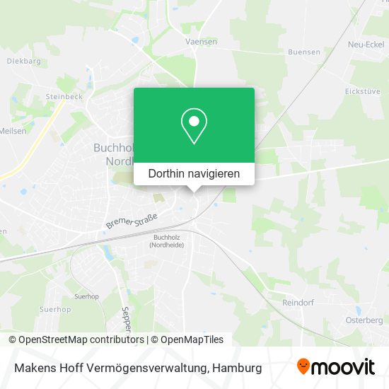 Makens Hoff Vermögensverwaltung Karte