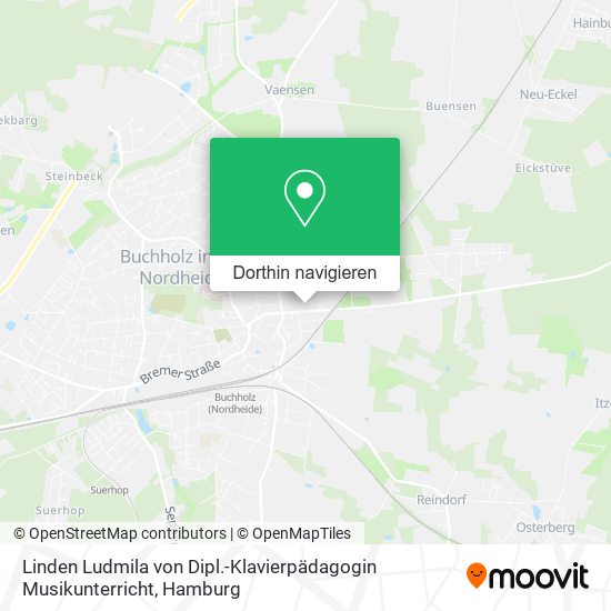 Linden Ludmila von Dipl.-Klavierpädagogin Musikunterricht Karte
