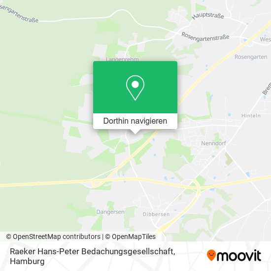 Raeker Hans-Peter Bedachungsgesellschaft Karte