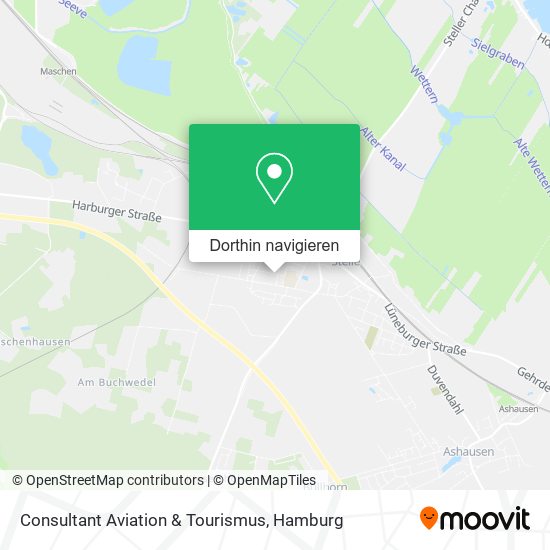 Consultant Aviation & Tourismus Karte