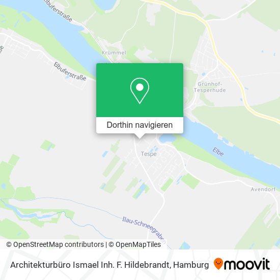 Architekturbüro Ismael Inh. F. Hildebrandt Karte