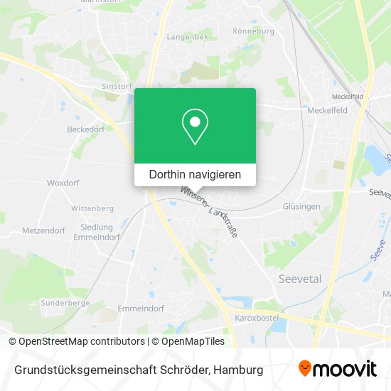 Grundstücksgemeinschaft Schröder Karte